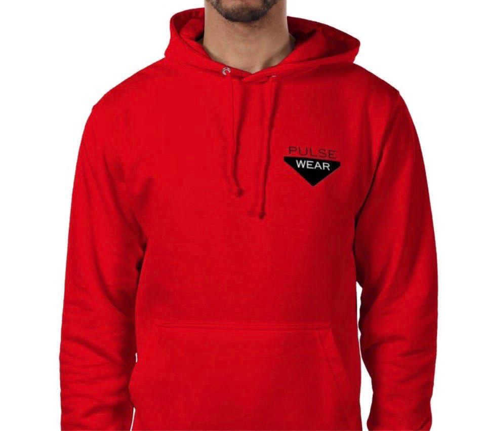 Red PulseWear Hoodie